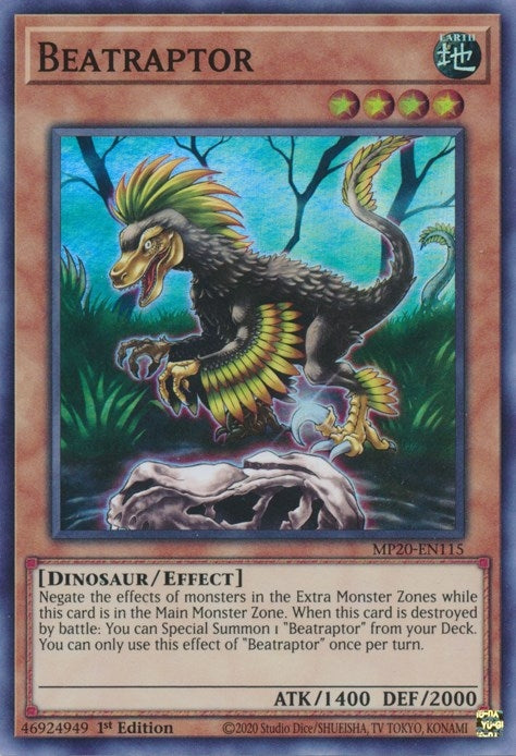 Image for Beatraptor (MP20-EN115) (MP20) - YuGiOh