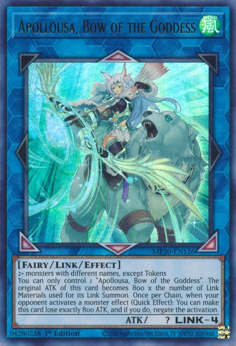 Apollousa, Bow of the Goddess (MP20-EN126) (MP20)