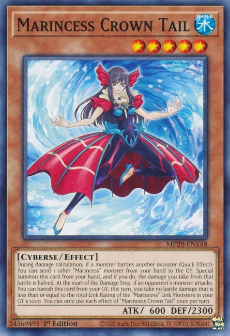 Image for Marincess Crown Tail (MP20-EN148) (MP20) - YuGiOh
