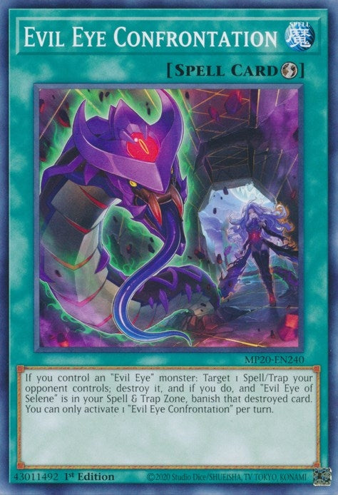 Image for Evil Eye Confrontation (MP20-EN240) (MP20) - YuGiOh
