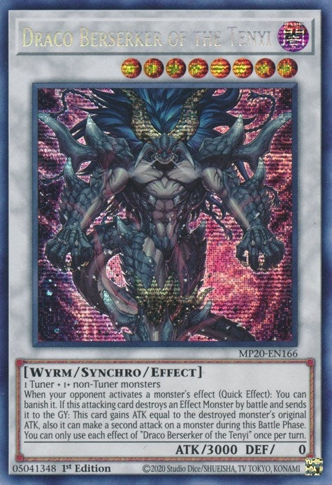 Draco Berserker of the Tenyi (MP20-EN166) (MP20)