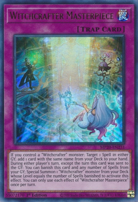 Image for Witchcrafter Masterpiece (MP20-EN231) (MP20) - YuGiOh