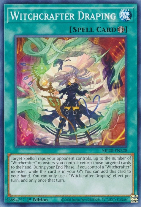 Image for Witchcrafter Draping (MP20-EN228) (MP20) - YuGiOh