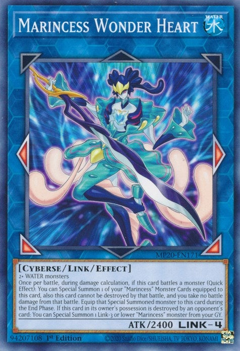 Image for Marincess Wonder Heart (MP20-EN171) (MP20) - YuGiOh