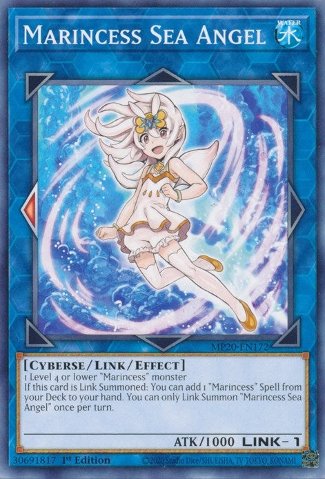 Image for Marincess Sea Angel (MP20-EN172) (MP20) - YuGiOh