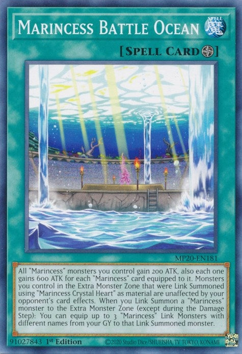 Image for Marincess Battle Ocean (MP20-EN181) (MP20) - YuGiOh