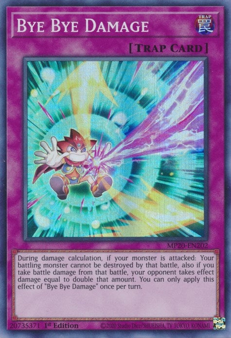 Image for Bye Bye Damage (MP20-EN202) (MP20) - YuGiOh