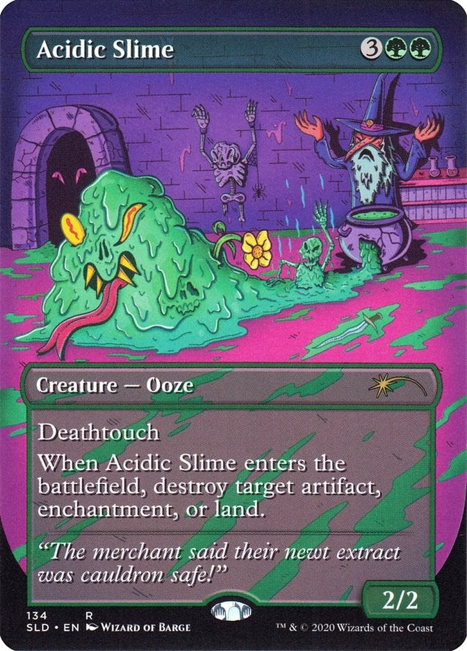 Image for Acidic Slime (134) (Secret Lair Drop Series) - Magic: The Gathering