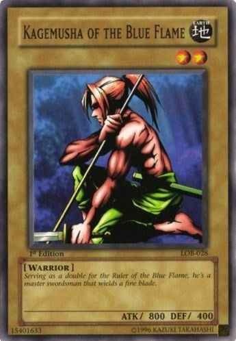 Image for Kagemusha of the Blue Flame (LOB-028) (LOB) - YuGiOh