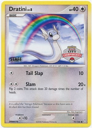 Image for Dratini - 91/146 (City Championships) [Staff] (091/146) (PR) - Pokemon