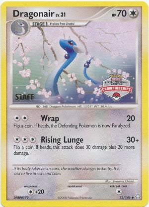 Image for Dragonair - 52/146 (State Championships) [Staff] (52/146) (PR) - Pokemon