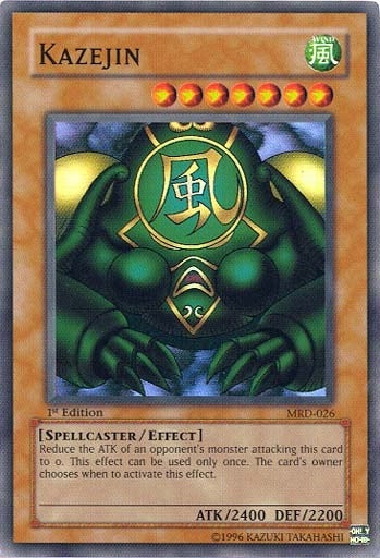 Image for Kazejin (MRD-026) (MRD) - YuGiOh