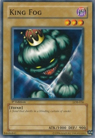 Image for King Fog (LOB-036) (LOB) - YuGiOh