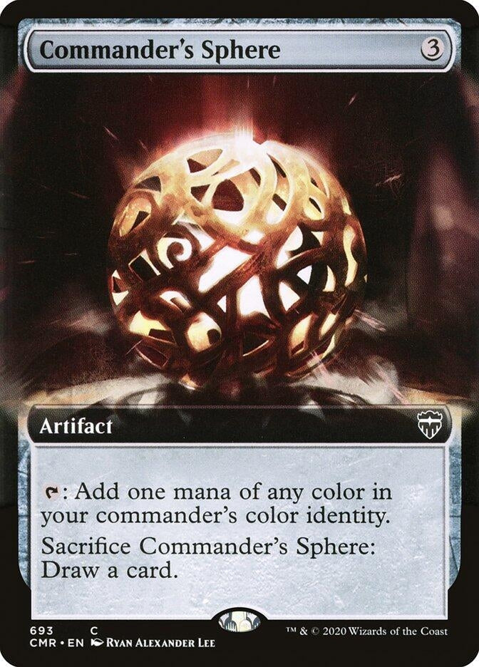 Image for Commander's Sphere (Extended Art) (693) (Commander Legends) - Magic: The Gathering