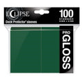 Image for PRO-Gloss Eclipse Standard Deck Protector Sleeves - Forest Green (100-Pack) - Card Sleeves
