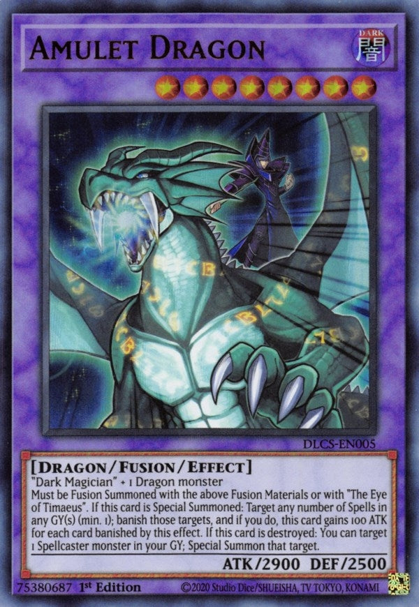 Image for Amulet Dragon (DLCS-EN005) (DLCS) - YuGiOh