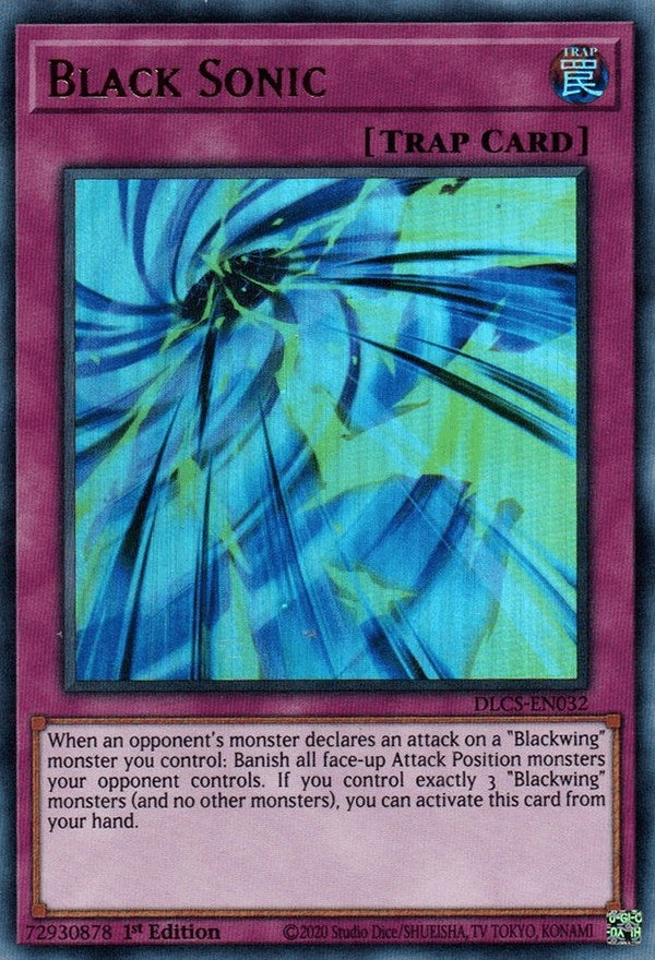 Image for Black Sonic (DLCS-EN032) (DLCS) - YuGiOh