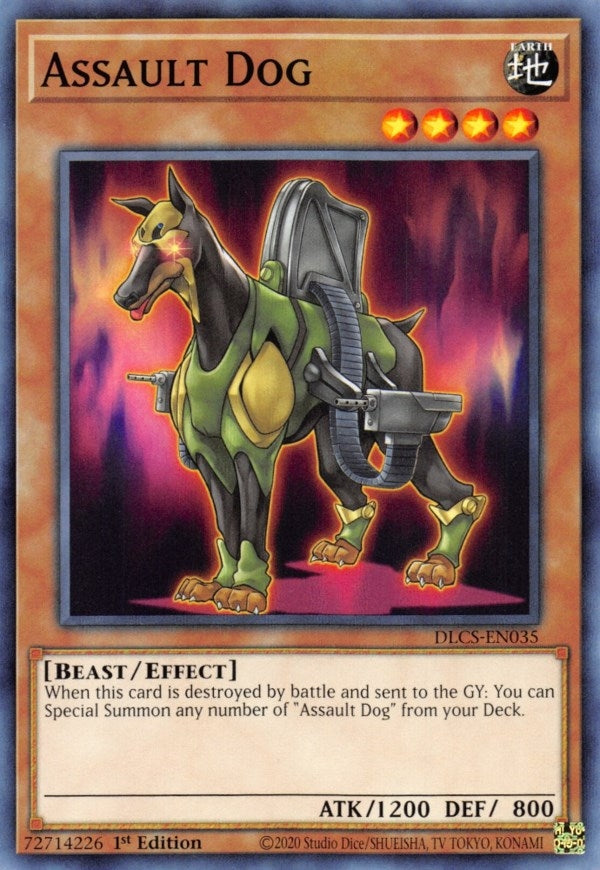 Image for Assault Dog (DLCS-EN035) (DLCS) - YuGiOh