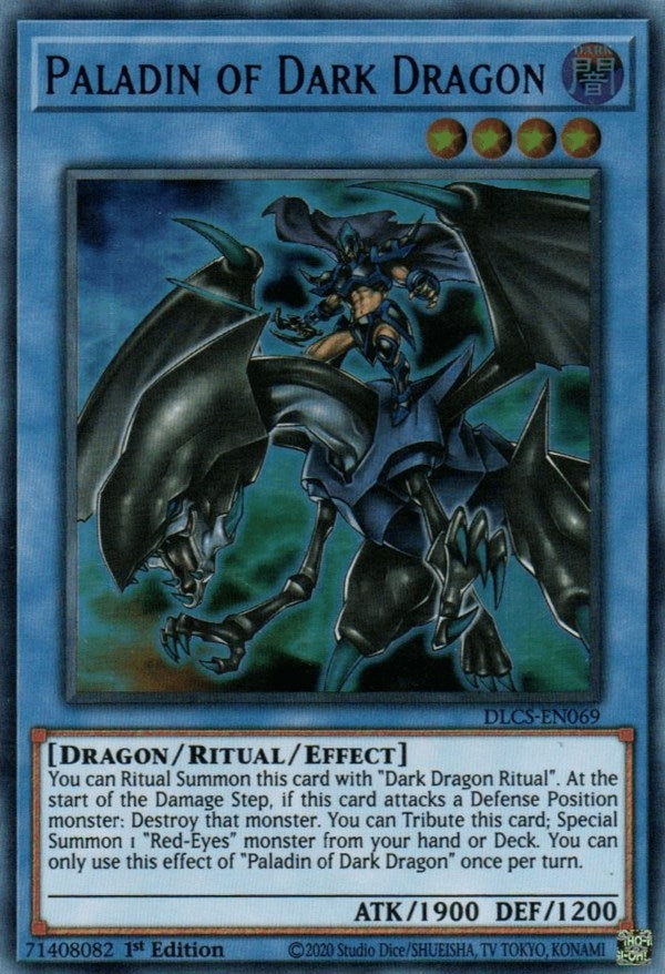 Image for Paladin of Dark Dragon (DLCS-EN069) (DLCS) - YuGiOh
