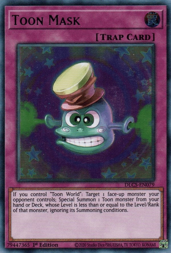 Image for Toon Mask (DLCS-EN079) (DLCS) - YuGiOh