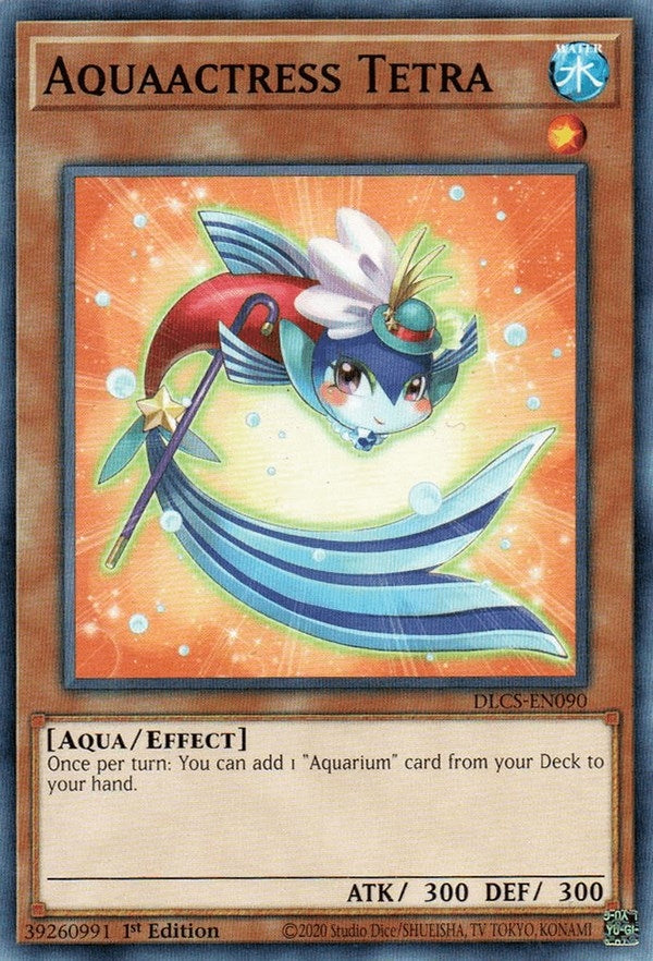 Image for Aquaactress Tetra (DLCS-EN090) (DLCS) - YuGiOh