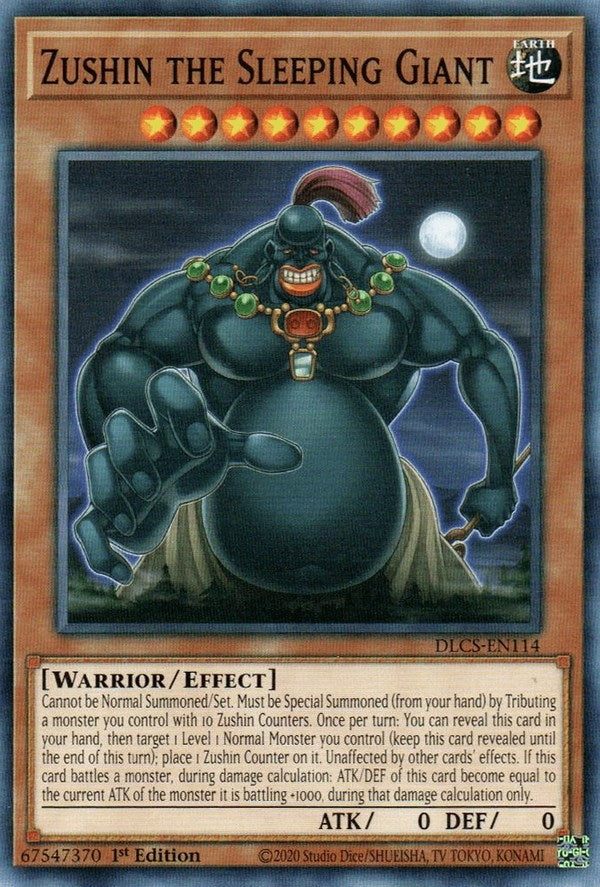 Image for Zushin the Sleeping Giant (DLCS-EN114) (DLCS) - YuGiOh