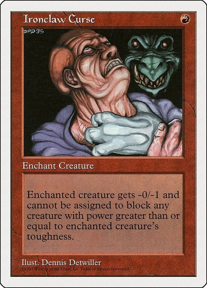 Image for Ironclaw Curse (Fifth Edition) - Magic: The Gathering