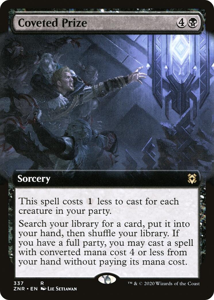 Image for Coveted Prize (Extended Art) (337) (Zendikar Rising) - Magic: The Gathering