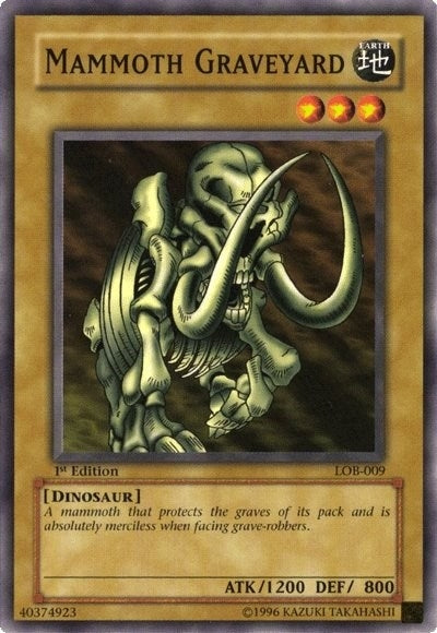 Image for Mammoth Graveyard (LOB-009) (LOB) - YuGiOh