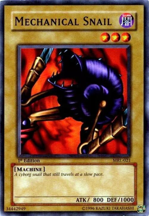 Image for Mechanical Snail (MRL-021) (MRL-EN) - YuGiOh