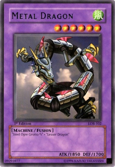 Image for Metal Dragon (LOB-102) (LOB) - YuGiOh