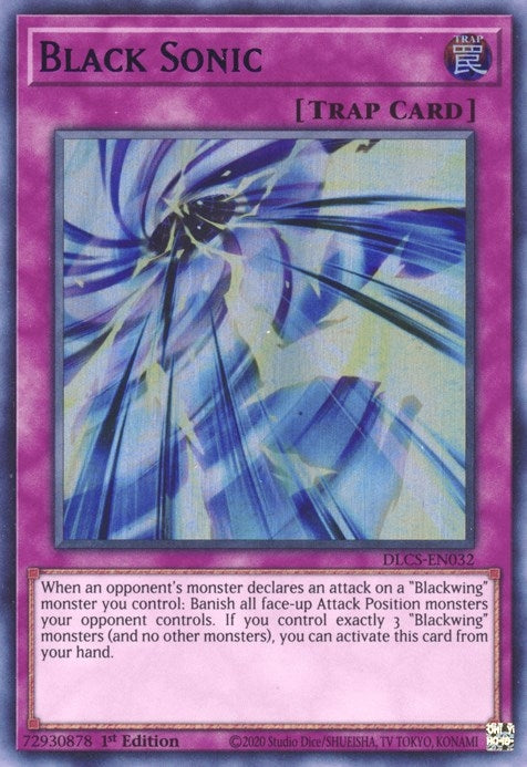 Image for Black Sonic (Blue) (DLCS-EN032) (DLCS) - YuGiOh