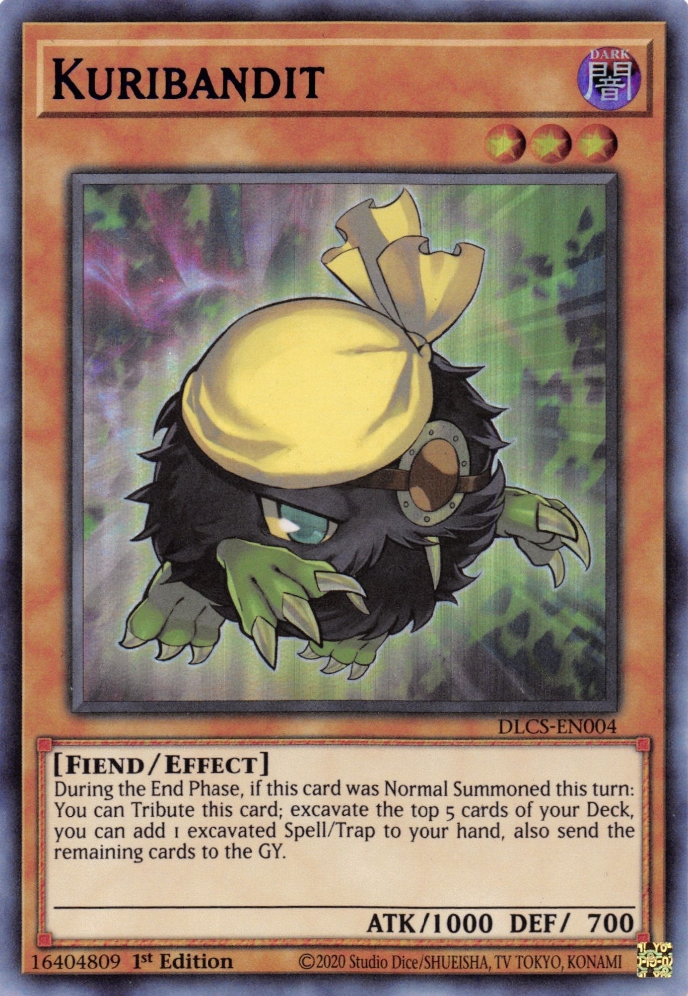 Image for Kuribandit (Blue) (DLCS-EN004) (DLCS) - YuGiOh