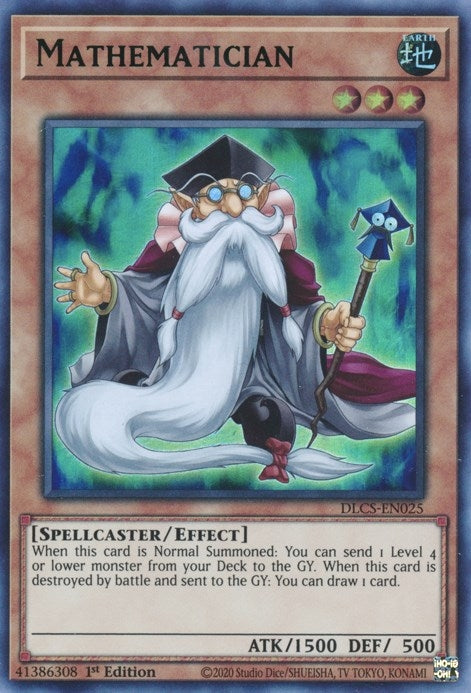 Image for Mathematician (Green) (DLCS-EN025) (DLCS) - YuGiOh