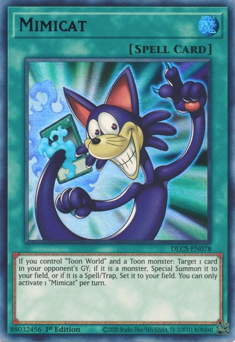 Image for Mimicat (Purple) (DLCS-EN078) (DLCS) - YuGiOh