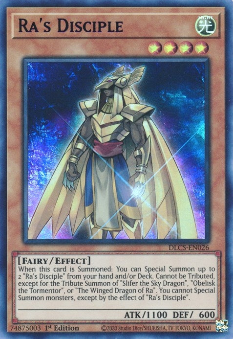 Image for Ra's Disciple (Blue) (DLCS-EN026) (DLCS) - YuGiOh