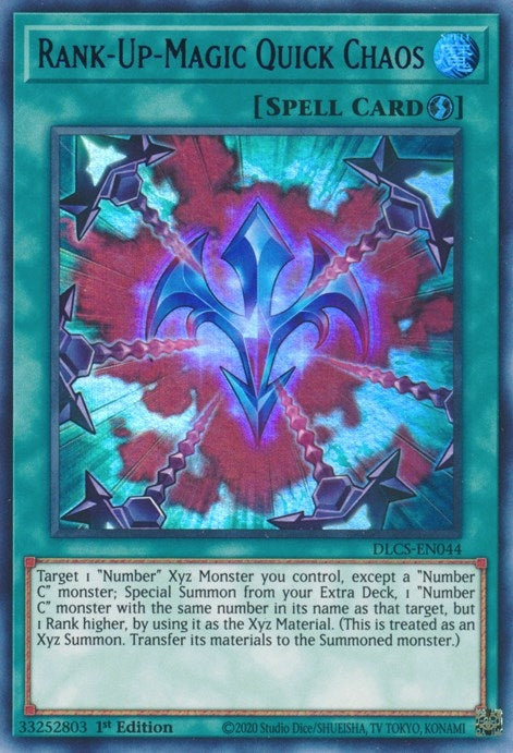 Image for Rank-Up-Magic Quick Chaos (Blue) (DLCS-EN044) (DLCS) - YuGiOh
