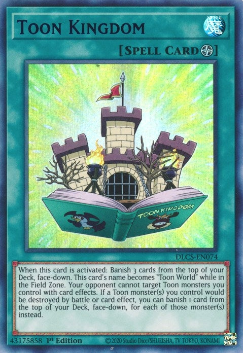Image for Toon Kingdom (Blue) (DLCS-EN074) (DLCS) - YuGiOh