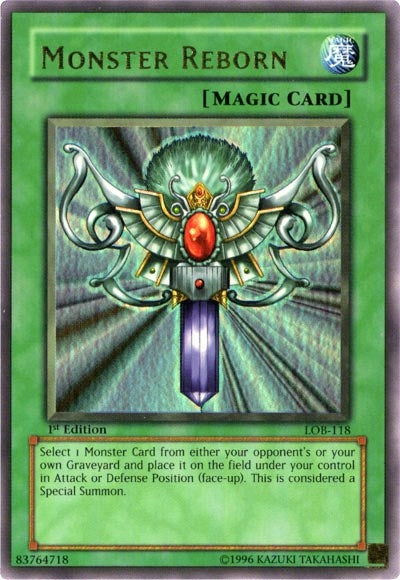 Image for Monster Reborn (LOB-118) (LOB) - YuGiOh