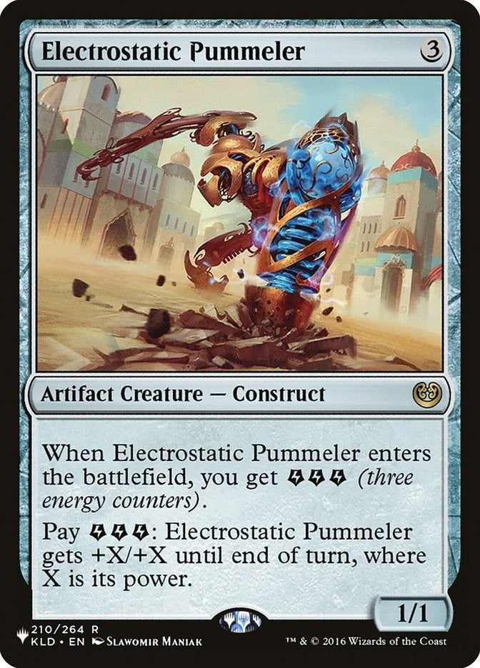 Image for Electrostatic Pummeler (210/264) (The List Reprints) - Magic: The Gathering