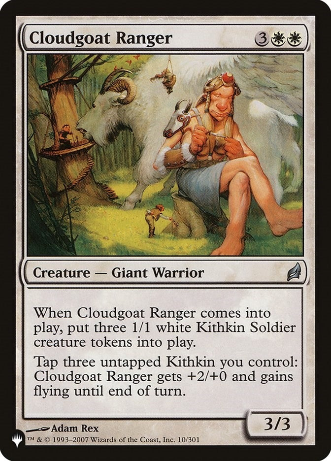 Image for Cloudgoat Ranger (10/301) (The List Reprints) - Magic: The Gathering