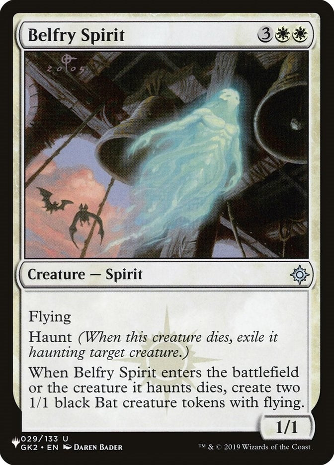 Image for Belfry Spirit (029/133) (The List Reprints) - Magic: The Gathering