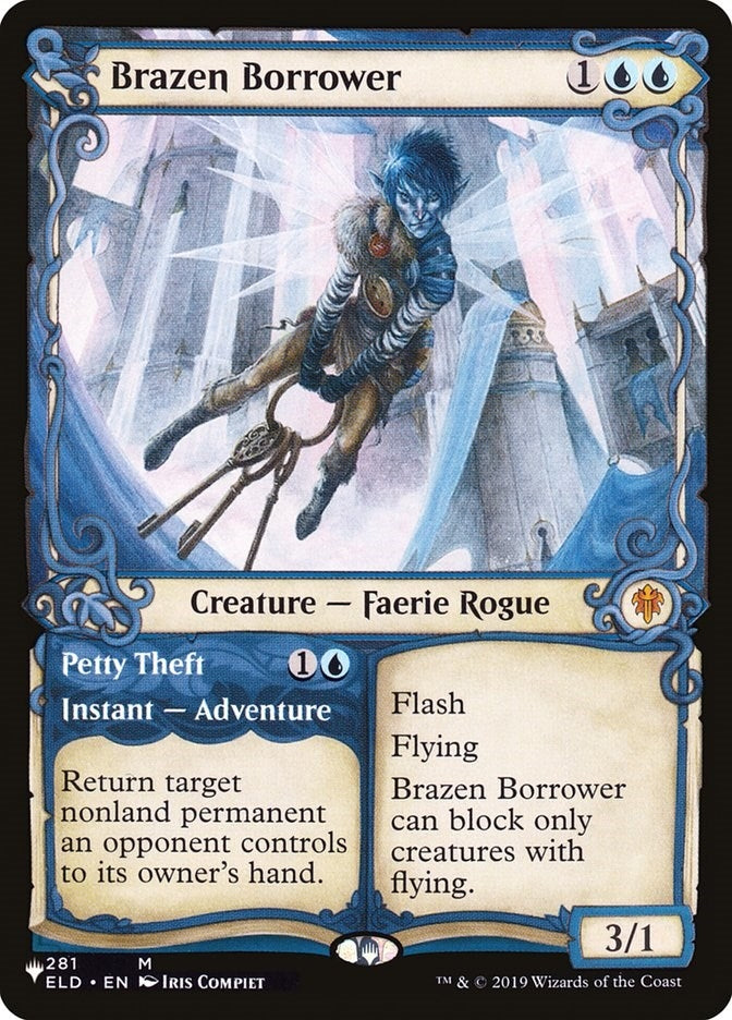 Image for Brazen Borrower (Showcase) (281/269) (The List Reprints) - Magic: The Gathering
