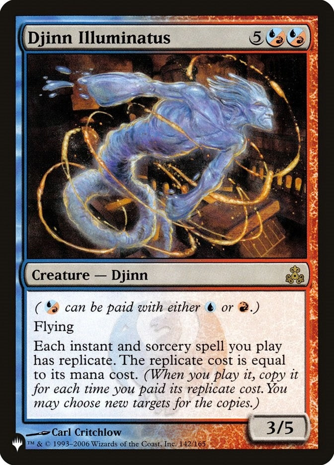 Image for Djinn Illuminatus (142/165) (The List Reprints) - Magic: The Gathering