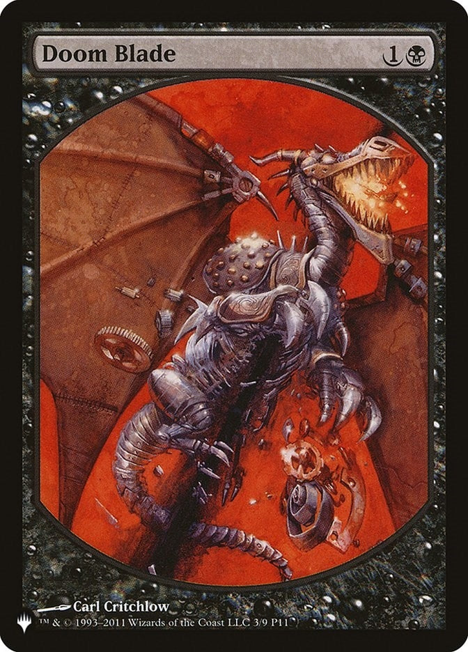 Image for Doom Blade (9-Mar) (The List Reprints) - Magic: The Gathering