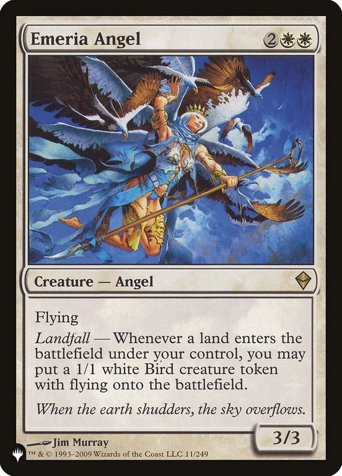 Image for Emeria Angel (11/249) (The List Reprints) - Magic: The Gathering