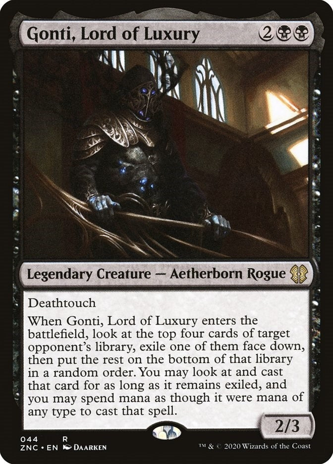 Image for Gonti, Lord of Luxury (44) (Zendikar Rising) - Magic: The Gathering