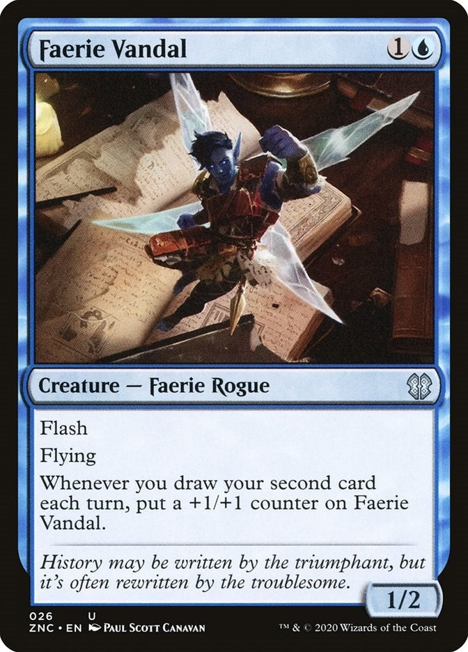 Image for Faerie Vandal (26) (Zendikar Rising) - Magic: The Gathering