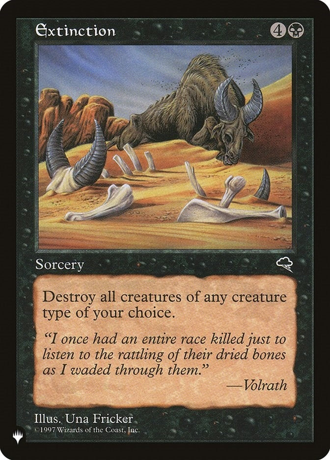 Image for Extinction (The List Reprints) - Magic: The Gathering