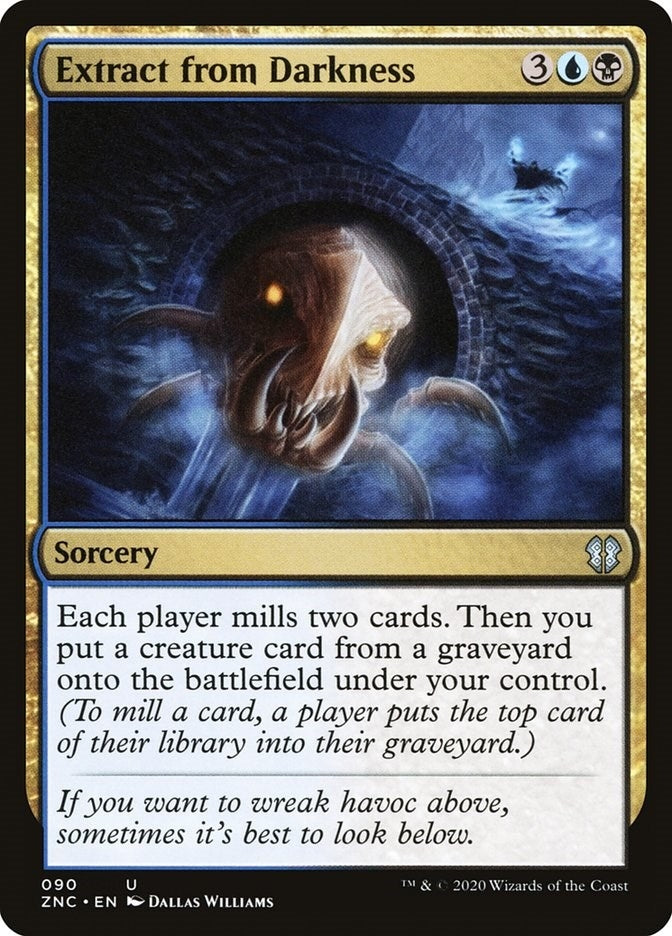 Image for Extract from Darkness (90) (Zendikar Rising) - Magic: The Gathering
